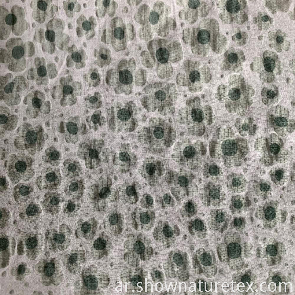 Cotton Bubble Print Fabric